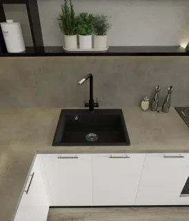 Мойка кухонная GranFest URBAN 658 песочный