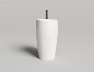 Напольная раковина Salini Alda 03 S-Sense 130311GRH 47см RAL снаружи