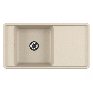 Мойка кухонная Акватон Беллис 97см шампань 1A725132BS290