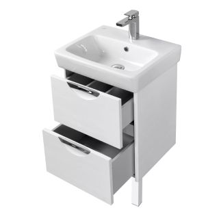 Тумба под раковину Акватон Сильва 50см дуб полярный 1A211701SIW70