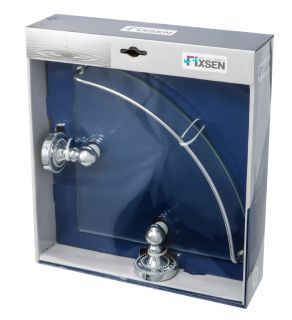 Полка FIXSEN Style стеклянная угловая (FX-41103A)