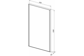 Зеркало Allen Brau Infinity 1.21020.WT Черное