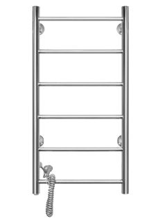 Полотенцесушитель электрический Domoterm Аврора DMT 109-6 40x80 EK L хром