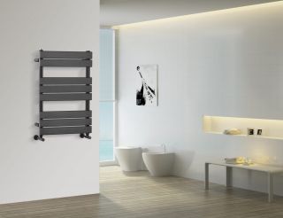 Водяной полотенцесушитель Boheme Venturo 720-B чёрный матовый