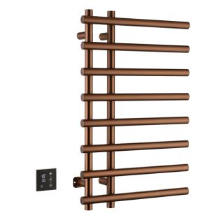 Полотенцесушитель электрический Boheme Uno 722-BRB 50x80 см диммер слева брашированная бронза