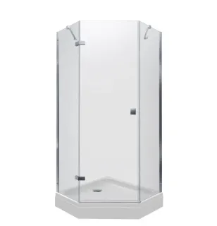 Душевой уголок Triton Сигма Щ0000054218 90x90 см профиль хром стекло прозрачное