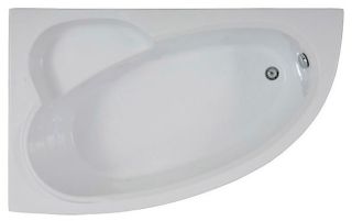 Акриловая ванна Bas Сагра 160x100 см левая без гидромассажа