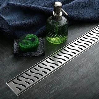 Душевой лоток Paini Harmony CH550HN с рамкой 55см хром глянец