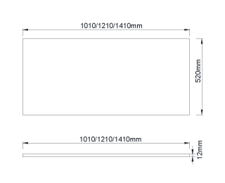Столешница Armadi Art Quatro 792-120-W 120 см белый