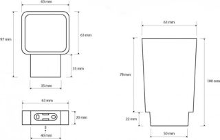 Bemeta Via 135011012 настенный стакан