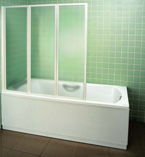 Шторка на ванну Ravak Supernova VS3 130 795V0100ZG Grape профиль белый