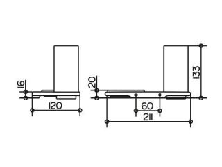 Стакан Keuco Edition 11556019000 хром