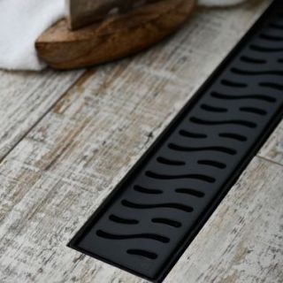 Душевой лоток Paini Harmony CH850HC 85см чёрный матовый