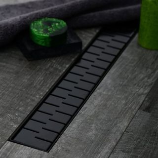 Душевой лоток Paini Medium CH850MC 85см чёрный матовый