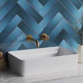 Встраиваемый смеситель для раковины Paini Cox Grip 7GPJ208 матовое золото