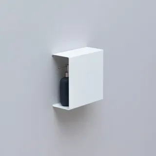 Полка Aquanet Магнум 302235 22 см белый матовый