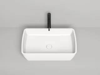 Накладная раковина Salini Gloria 11 S-Stone 1102212MRF 65см RAL полностью