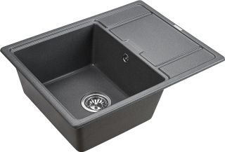 Мойка кухонная Paulmark Flugen PM216550-DG графит