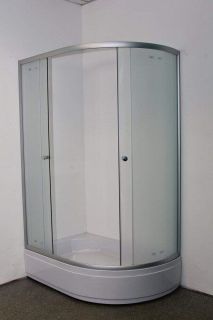 Душевой уголок Parly ZFM1201L левый с поддоном 120x80см хром