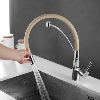 Смеситель для кухни Shevanik S743-2 хром