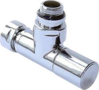 Вентиль запорный угловой Luxon ZZ-4701ЧМ  г/ш 3/4х1/2 хромированный для п/с (ЧЕРНЫЙ МУАР)