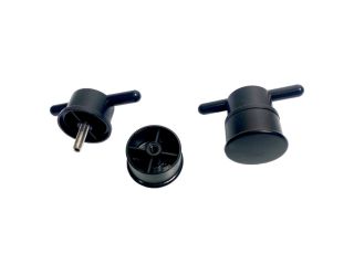 Душевой уголок Triton Вента Щ0000053381 90x90 см профиль чёрный стекло прозрачное