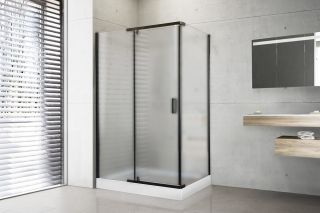 Душевой уголок Royal Bath HPV RB9120HPV-C-BL 120x90см чёрный