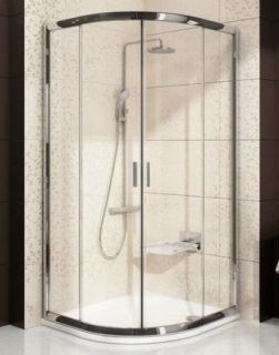 Душевой уголок Ravak Blix BLCP4-90 3B270C00ZG блестящий грейп