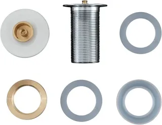 Донный клапан Aquane 330951 без перелива белый матовый