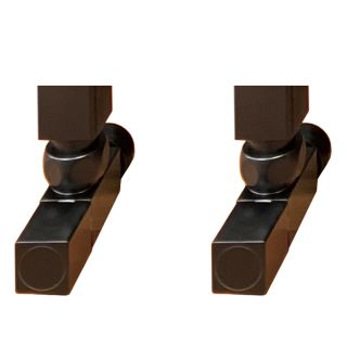 Вентили запорные Energy SG01CH0405/2BLACK угловой квадрат черный матовый