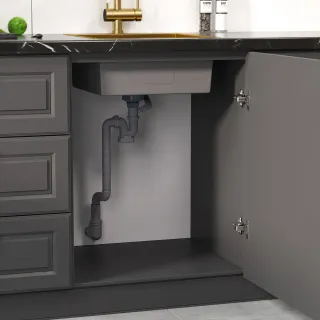 Мойка кухонная Reflexion Iseo 60-GD RX2260GD брашированное золото