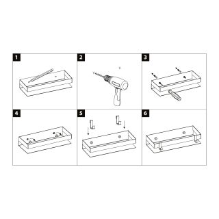 Полка для душа Lemark Shelf line 9776054 графит