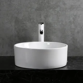 Раковина накладная Ceruttispa CR7022 42см белый