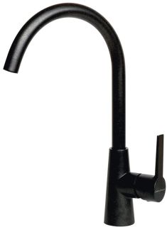 Смеситель для кухни Paulmark Holstein Ho212065-418 чёрный металлик