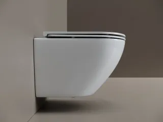 Унитаз подвесной Ceramicanova Whirl CN11007T белый