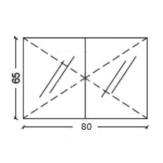 Зеркальный шкаф Armadi Art Vallessi 80см антрацит матовый 547-A matt