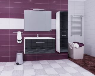 Зеркальный шкаф с подсветкой СанТа Стандарт 113011 80см белый