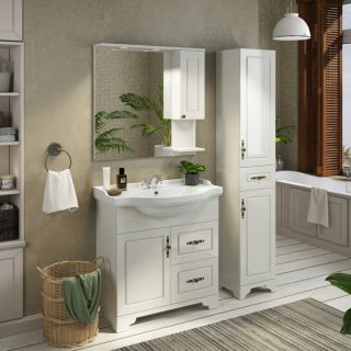 Comforty Шкаф-колонна "Севилья-35" слоновая кость