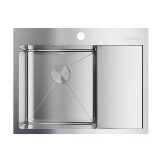 Мойка кухонная Omoikiri Akisame 65-IN-L нерж.сталь/нержавеющая сталь