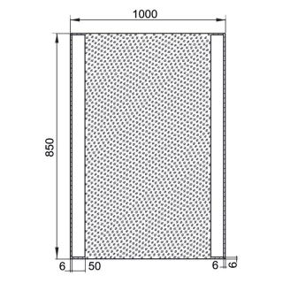 Зеркало Aquanet Форли 10085 LED 100 см