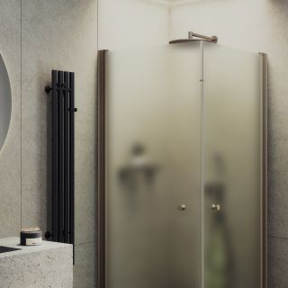 Душевой уголок MaybahGlass MGY-1294-2 90x90см бронза