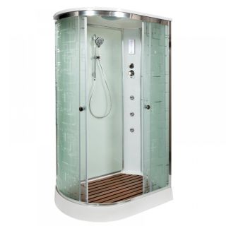Душевая кабина Deto ЕМ1512 R с гм. и эл. 120х80х220 см