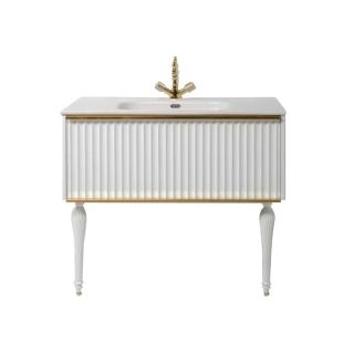 Ножки для тумбы Armadi Art Vallessi Avangarde 35см белый 848-W-35