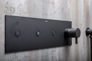 Душевой комплект Boheme Fusion чёрный 130-B