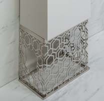 Основание под пенал Armadi Art Aura хром 892-CR