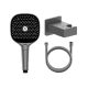 Лейка для душа с держателем и шлангом Raglo R476.41.09 графит