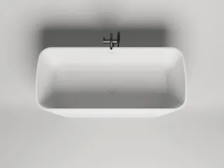 Ванна из искусственного камня Salini Agatha S-Stone 100221M 180x80см белый матовый