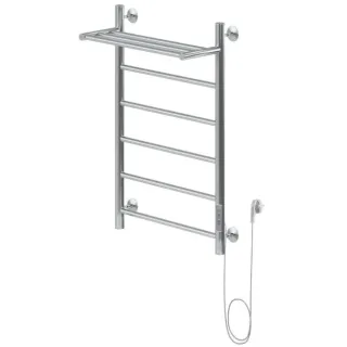 Полотенцесушитель электрический Aquanet Mauro 282007 с полкой 80x50 см хром