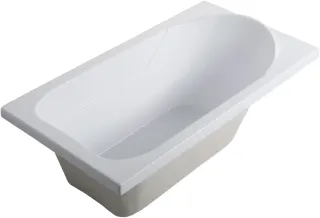 Акриловая ванна Aquanet West 347175 130x70 см с каркасом и фронтальной панелью