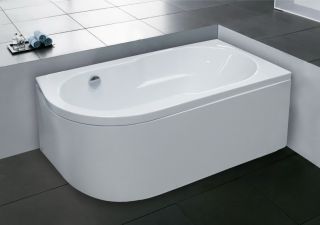 Акриловая ванна Royal Bath Azur правая 160x80см белый RB614202R